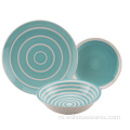 Отличная дешевая круглая посуда геометрические наборы керамогранита